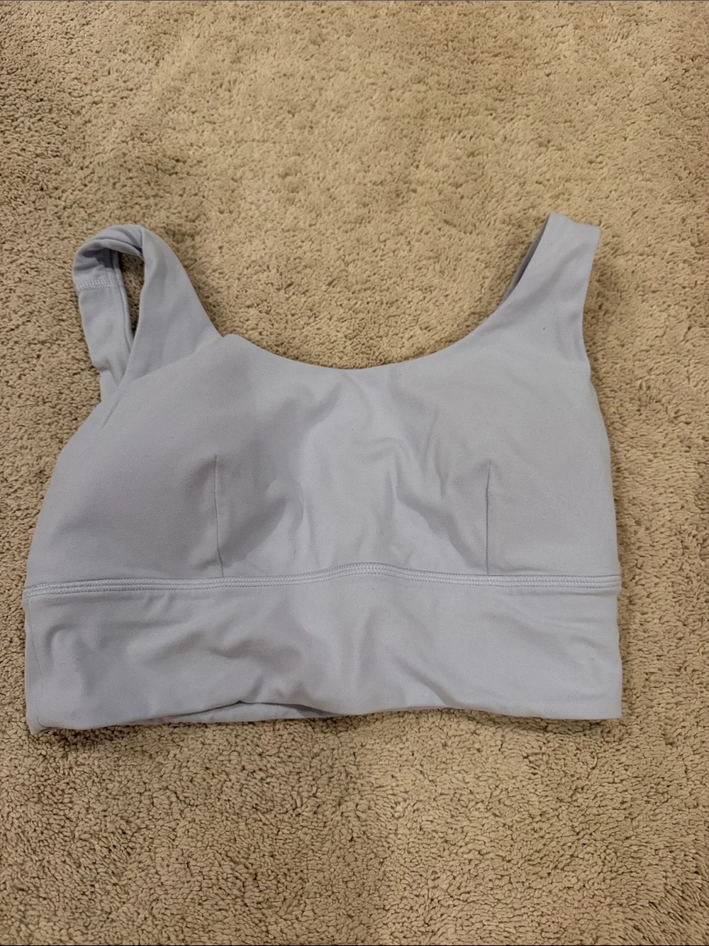 Lululemon Align C/D Bra Size 6 Blissful Blue